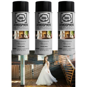 3x Rauchspray Nebelspray Dunstspray Nebeleffekt für Foto und Film je 400ml Dose - Photo 1/4