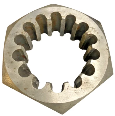 Used Round Fixed Rethreading Die 4" - 12 UN,  7" Outside Diameter - Image 1 of 4