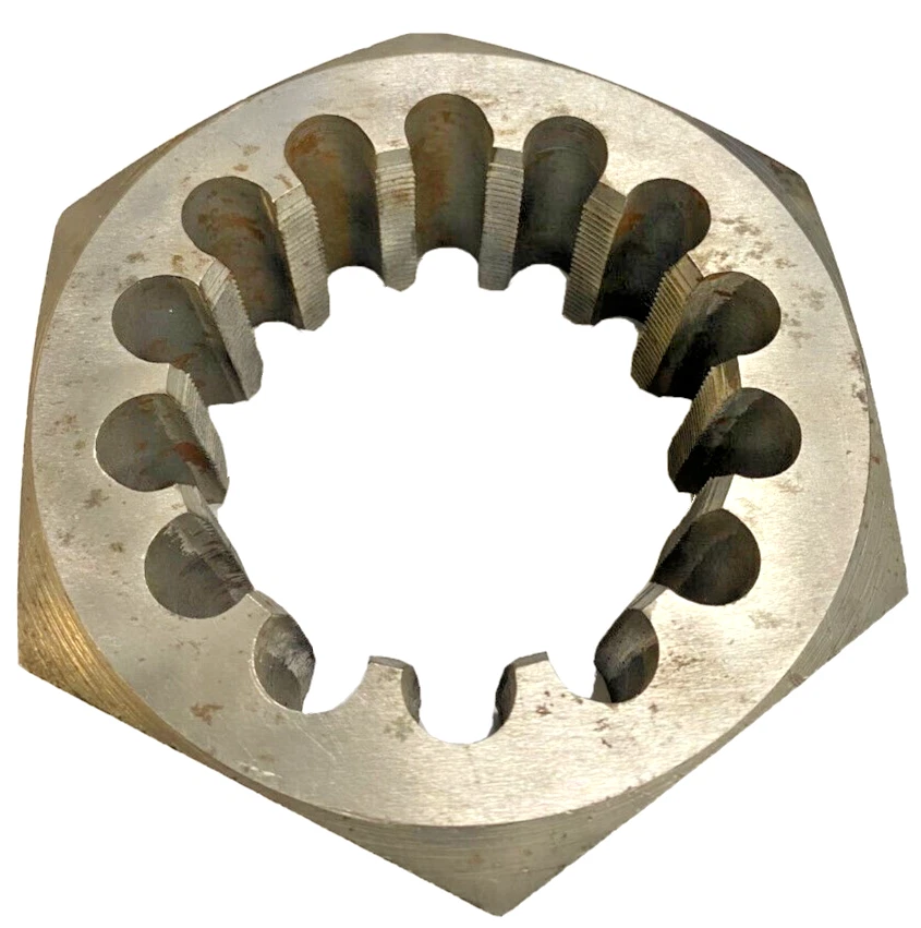 Used Round Fixed Rethreading Die 4" - 12 UN,  7" Outside Diameter - Image 1 of 4