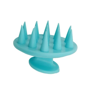 Champú de silicona cuero cabelludo cepillo de masaje para lavado de cabello spa cepillo de masaje adelgazante - Imagen 1 de 12