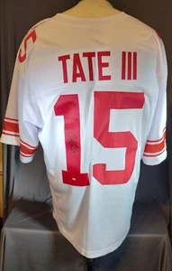 Golden Tate III Signed New York Giants Custom NFL Football Jersey w/ COA - Picture 1 of 3