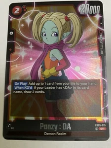 Dragon Ball Super Fusion World New Adventure Panzy : DA FB05-015 SR English - Picture 1 of 2