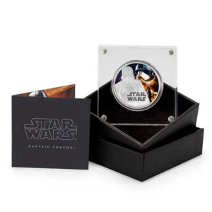 2016 $2 Star Wars: Captain Phasma - Pure Silver Coin - Picture 1 of 4
