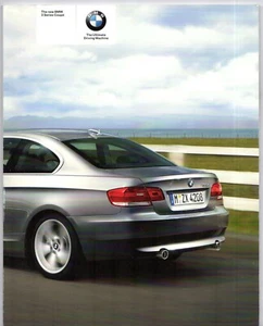 BMW 3-Series Coupe E92 2006-07 UK Market Brochure 325i 330i 335i 330d 335d - Picture 1 of 4