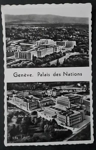 Undated Switzerland Postcard-Geneva, Palais des Nations Unused - Picture 1 of 2