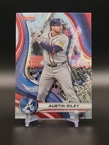 BARGAIN BIN: 2024 Bowman's Best Austin Riley Refractor Braves - Picture 1 of 1