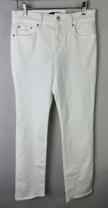 NYDJ Women's Marilyn Straight Jeans - Optic White 4 - Picture 1 of 6