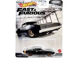 1968 Dodge Charger R/T Matt Black with Gold Tail Stripe "Fast & Furious" Series - Picture 1 of 1