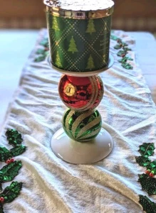 Bath and Body Works Christmas Ornament 3-Wick Candle Holder 2023 Edition NIB - Picture 1 of 5
