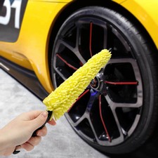 Car Auto Wheel Cleaning Brush Tool Tire Washing Clean Tyre Soft Sponge Cleaner