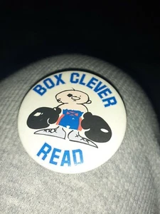 Box Clever Read Vintage Abzeichen - Bild 1 von 2
