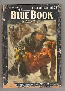 Rivista pulp Blue Book (ottobre 1923) - Foto 1 di 7