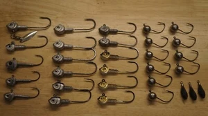 30 1/4oz & 3/8oz Northland Tackle Smelter Jigköpfe, Wacky Rig Jigköpfe, Zappu - Bild 1 von 10