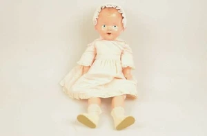 Antique 24” Composition Baby Doll Molded Hair with Complete Outfit - Picture 1 of 7