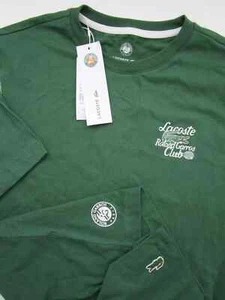 Maglia girocollo tennis uomo 3 piccole Lacoste Roland Garros Club - Foto 1 di 6