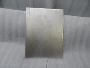 Hastelloy X   Sheet .200 Thick  6 X 7-3/4 X 13/64 thick Plate Hast-X Hastalloy - Picture 1 of 2