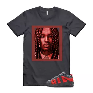 T-Shirt Uptempo dunkelgrau hellkarmesinrot Air More Match VON - Bild 1 von 1
