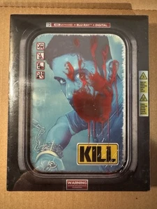 Kill w. Steelbook (4K UHD + Blu-ray + Digital, 2023, Region Free) *NEW/SEALED* - Picture 1 of 8