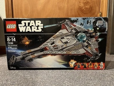 LEGO Star Wars la Punta de Flecha 75186 Kit de Construcción Nuevo en Caja, Algunos Daños A La Caja Foto 1 de 4