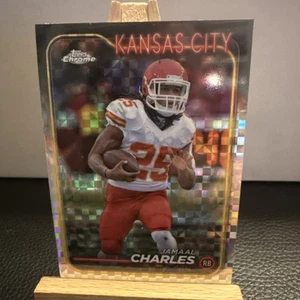 2024 Topps Chrome X-Fractor #95 Jamaal Charles Kansas City Chiefs - Picture 1 of 2