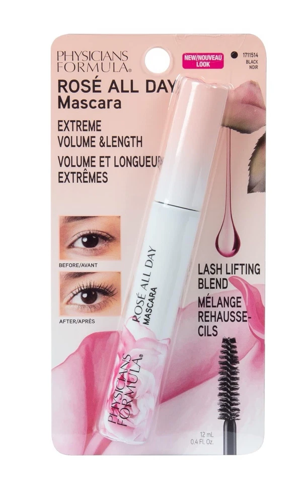 Physicians Formula Rosé All Day Mascara Black 1711514
