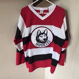 Vintage Huskies Hockey Jersey #33 Men’s Medium 1999 CSDHL - Picture 1 of 15