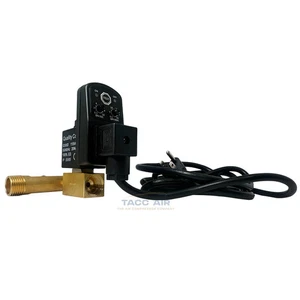 Automatic Electronic Air Compressor Tank Water Moisture Timer Drain Valve - Picture 1 of 11