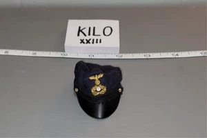 Sombrero de oficial de la Kriegsmarine alemana de la Segunda Guerra Mundial escala 1/6 - Imagen 1 de 1