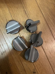 Perilla de estufa de gas W10594481 5 piezas para estufa WCG97US0DS00 - Imagen 1 de 4