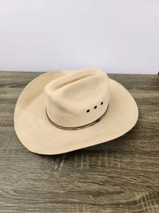 Atwood Hereford Stroh Cowboy Hut Herren Größe 7 1/2 lang oval Western - Bild 1 von 10
