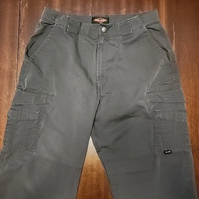 Pantalones Tru Spec Para Hombre Gris Carbón Carga Táctica Militar Combate 34x30 Foto 1 de 4