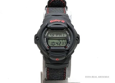 VINTAGE CASIO BABY-G BG-151 G-FILE QW.2165, MALASIA WR.100m. - Imagen 1 de 4