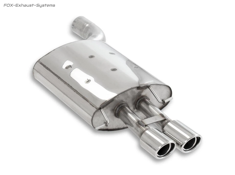  Escape deportivo bmw serie 5 e60 e61 535d limusina touring 2x88x74mm inclinado con abs. Foto 1 de 1