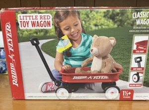 Radio Flyer W5 Radio Flyer Little Red Toy Wagon Brand New In Open Box NWOT - Picture 1 of 5