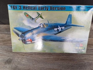 HOBBYBOSS 80338 F6F-3 HELLCAT EARLY VERSION 1:48 Scale NEW IN BOX - Picture 1 of 5