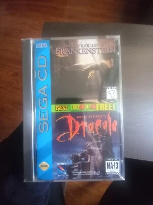 1993 Sega CD Mary Shelleys's Frankenstein & Bram Stoker's Dracula Video Game... - Image 1 of 4