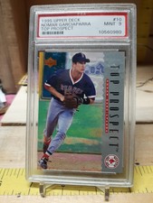 1995 Upper Deck Nomar Garciaparra Top Prospect RC PSA 9 #10 