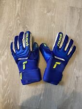 Reusch Attrakt Freegel Blue Goalkeeper Gloves Size 10