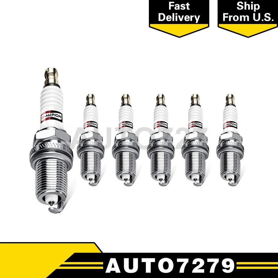 Vela de ignição Champion 6 peças para Toyota Avalon Camry Highlander - Imagem 1 de 4