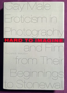 GAY: Vtg 1996 HC Book HARD TO IMAGINE: GAY MALE EROTICISM IN PHOTOGRAPHY & FILM - Picture 1 of 1