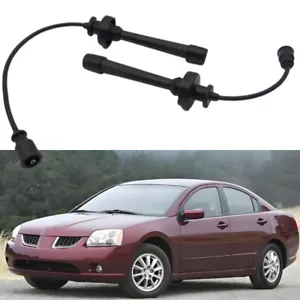 Fit For 1997-2002 Mitsubishi Mirage 1.8L MD33 2pcs Spark Plug Ignition Wire Set - Picture 1 of 6