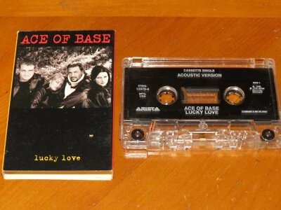 ACE OF BASE - Lucky Love - 2 Track 1996 Cassette Tape Single! RARE! OOP! no cd - Image 1 of 2