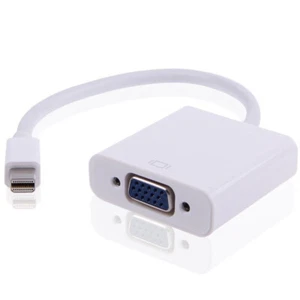 MMOBIEL Mini Displayport 1.1 (Thunderbolt) zu VGA Adapter - Geschrimtes Kabel - Bild 1 von 4