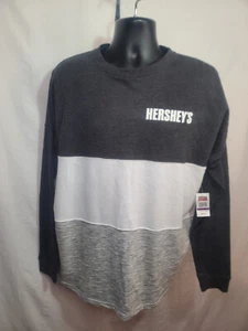 Hershey's Chocolate World, Men's Long-Sleeve Jersey - Gray - Sz XXL - Picture 1 of 6