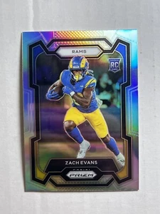 ZACH EVANS 2023 Panini Prizm Silver Prizm #359 SP Rookie RC Rams Card - Picture 1 of 2