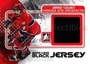2010-11 ITG Heroes and Prospects Jersey Black #17 Jared Cowen - Picture 1 of 1