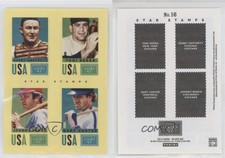 2014 Golden Age Star Stamps Gabby Hartnett Gary Carter Johnny Bench Yogi Berra
