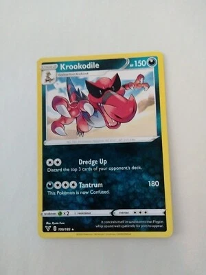 Krookodile 109/185 Swsh04: Vivid Voltage Regular - Image 1 of 2