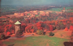 Postcard Rockford Tower duPont Experimental Station Wilmington Delaware DE - Imagen 1 de 2