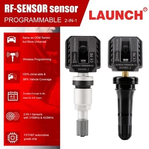 LAUNCH TSENSOR-05 LTR-05 TPMS 315MHz & 433MHz 2 in 1 Auto Tire Pressure Sensor - Picture 1 of 20